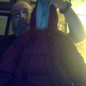 Baby Gap snow suit size 6-12 months dark red